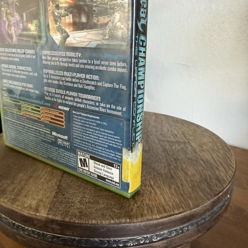 Unreal Championship 2: The Liandri Conflict (Xbox 2005) Complete Tested Working